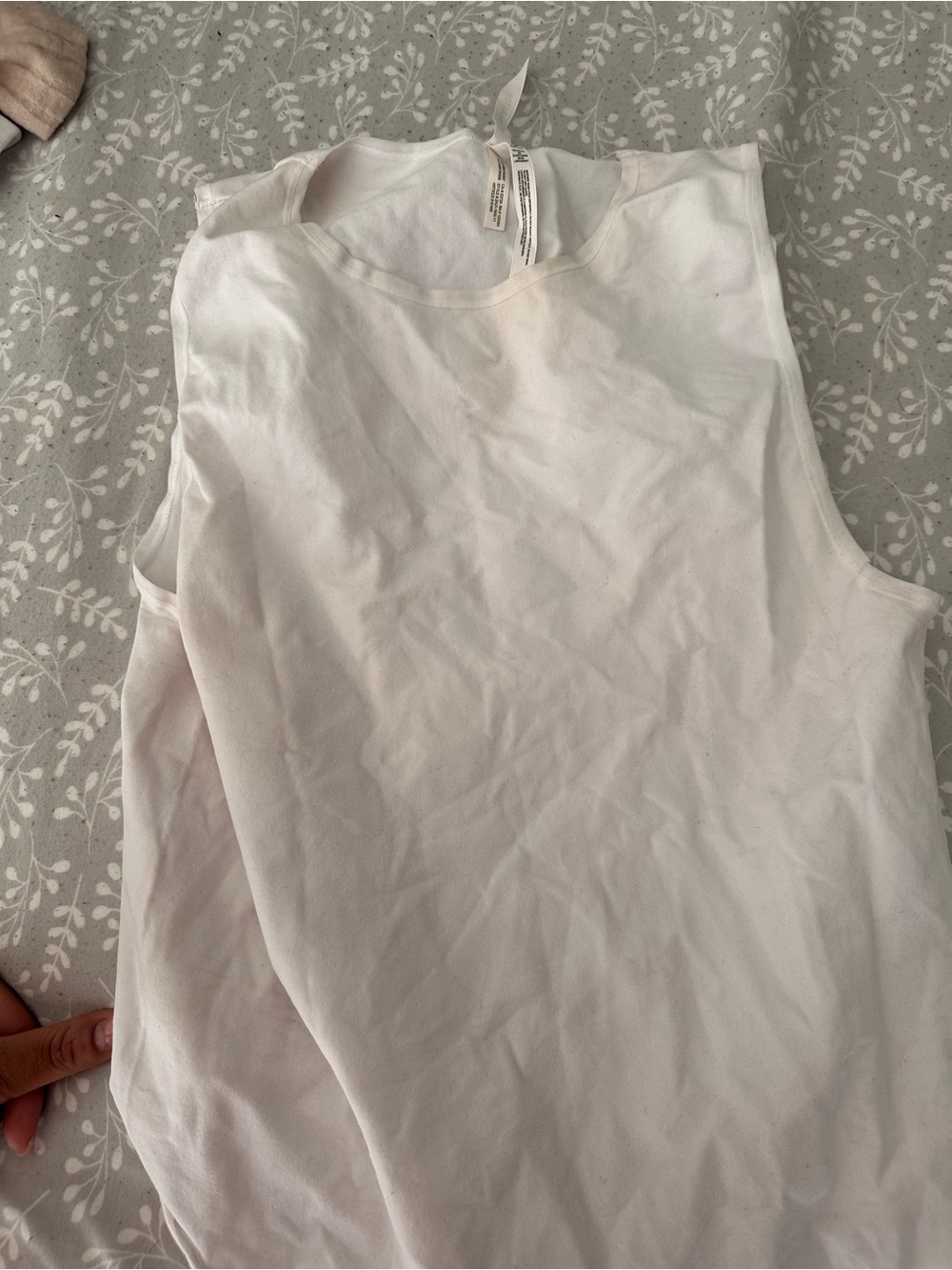 White Sleeveless Women’s bodysuit - Unbrande